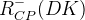 R_{CP}^{-}(DK)