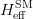H_\mathrm{eff}^\mathrm{SM}