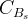 \,C_{B_{s}}