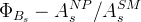 \,\Phi_{B_{s}} - A^{NP}_{s}/A^{SM}_{s}