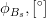 \phi_{B_{s}}, [^{\circ}]