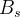 B_{s}