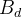 B_{d}