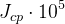 J_{cp}\cdot10^{5}